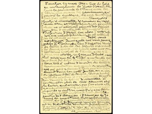 ✉ COLONIAS ESPAÑOLAS: TANGER. 1899. TÁNGER a ORAN (Argelia).