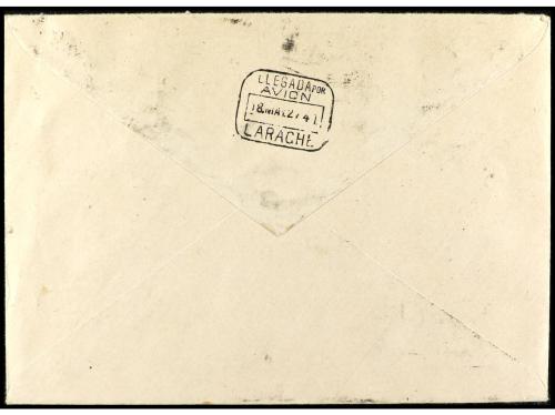 ✉ ESPAÑA. Ed. 349/62. 1927. MADRID a LARACHE. Serie completa