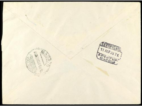 ✉ ESPAÑA. Ed. 325, 326 (2), 328, 330, 342. 1926. ÁVILA a MAD