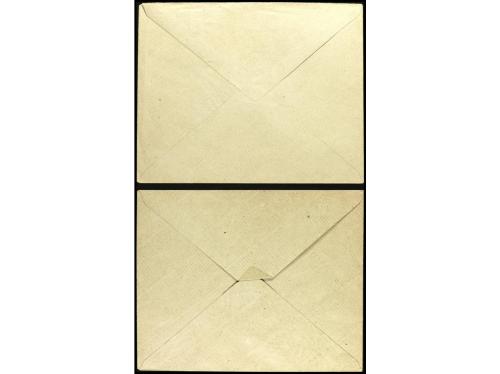 ✉ ESPAÑA. 1926. Dos cartas con franqueos de 5 cts. + 10 cts.