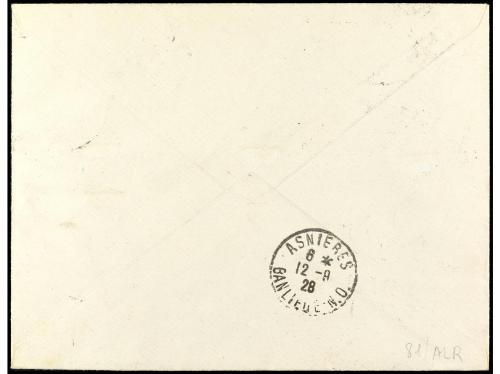 ✉ ESPAÑA. Ed. 356, 362, 311, 314/15, 319, 320/21. 1928. BARC