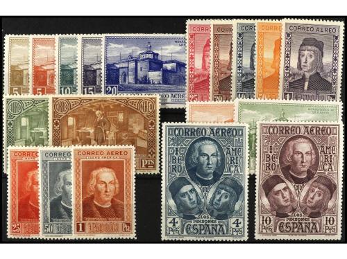 ** ESPAÑA. Ed. 531/46, 547/58 y 559/65. SERIES COMPLETAS. 45