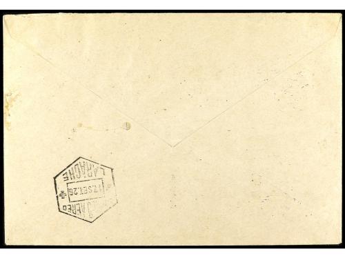 ✉ ESPAÑA. Ed. 339/48. 1926. MADRID a LARACHE. Serie completa