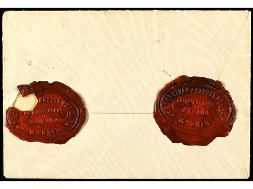 ✉ ESPAÑA. Ed. 258/59, 262/64, 266. 1905. Conjunto de cuatro 