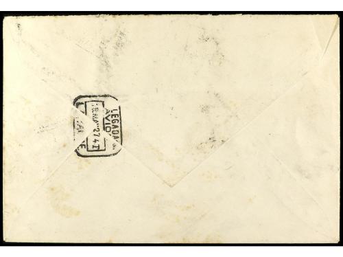 ✉ ESPAÑA. Ed. 388/91. 1927. MADRID a LARACHE. Serie completa