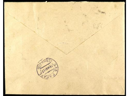 ✉ ESPAÑA. 1927. MADRID a SAN RAFAEL. Carta certificada. 80 c