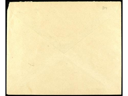 ✉ ESPAÑA. Ed. 642/47. 1931. Sobre no circulado con sellos de