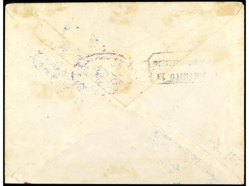 ✉ ESPAÑA: FRANQUICIAS POSTALES. Ed. 14i. 1916. MADRID correo