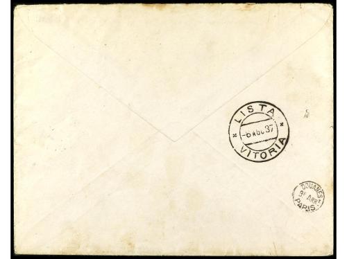 ✉ ESPAÑA E. LOCALES PATRIOTICAS: VITORIA. Ed. 19/31. 1937. B