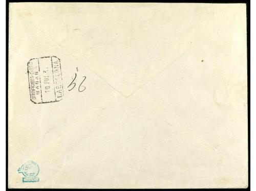 ✉ ESPAÑA. Ed. 292hh (2), 292, 294 (2). 1931. MADRID a BARCEL