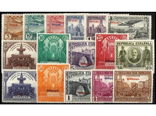 ** ESPAÑA. Ed. 604/35. SERIES COMPLETAS. 32 valores. Cat. 23