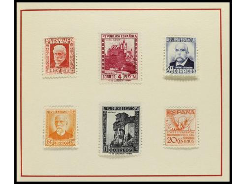 * COLONIAS ESPAÑOLAS: GUINEA. Ed. NE 11/11G. 1932. CONFERENC