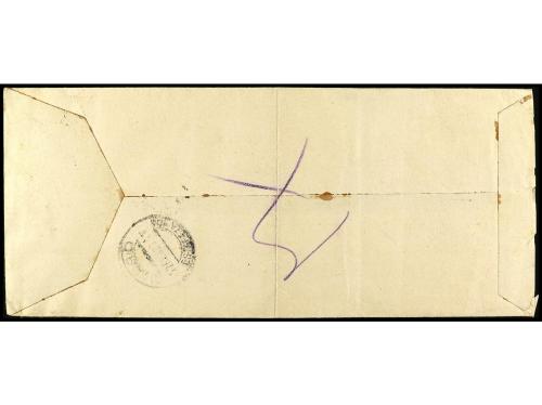 ✉ ESPAÑA. Ed. 434 (2), 435 (4), 436/37. 1929. BARCELONA a MA