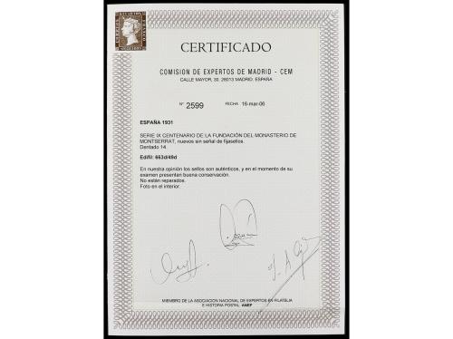 ** ESPAÑA. Ed. 636/49Na. SERIE COMPLETA. 14 valores con dent