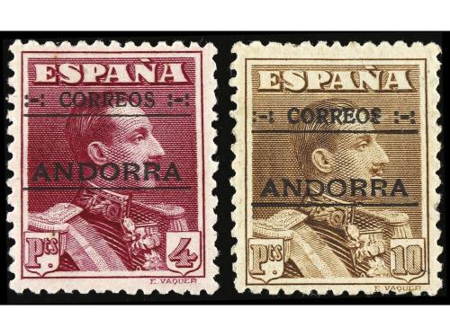 ** ANDORRA. Ed. 1/14. SERIE COMPLETA. 14 valores. Centrados 