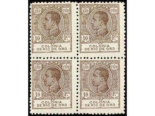 ** COLONIAS ESPAÑOLAS: RIO DE ORO. Ed. 117/29N (4). SERIE CO