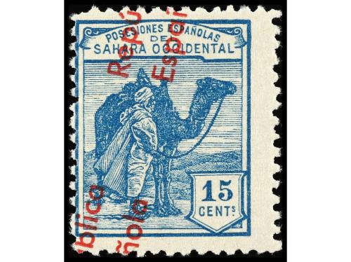 ** COLONIAS ESPAÑOLAS: SAHARA. Ed. 36 y 38 hdv y 39Bhdx. 5, 