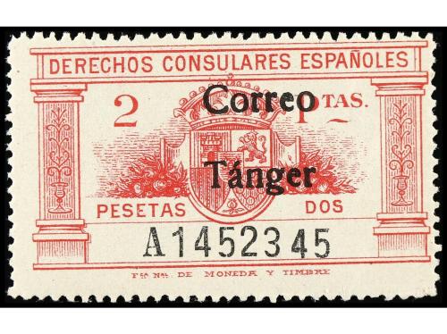 ** COLONIAS ESPAÑOLAS: TANGER. Ed. 142/6. SERIE COMPLETA. 5 