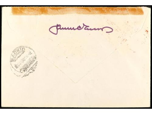 ✉ ESPAÑA. Ed. 539b, 541b, 543b. 1930. SEVILLA a MADRID. 25 c