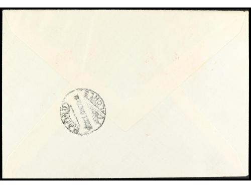 ✉ ESPAÑA. Ed. 548cc, 552, 555. 1930. SEVILLA a MADRID. 5 cts
