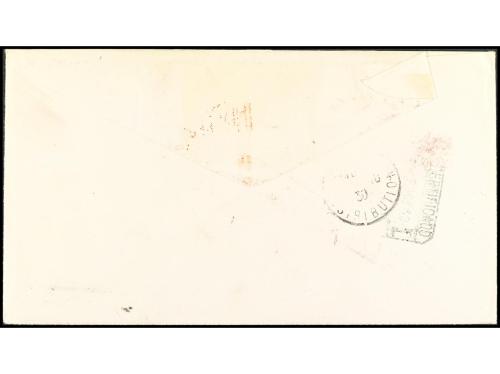 ✉ ESPAÑA. Ed. 558cc. 1930. SEVILLA a PARÍS. 10 pts. castaño 