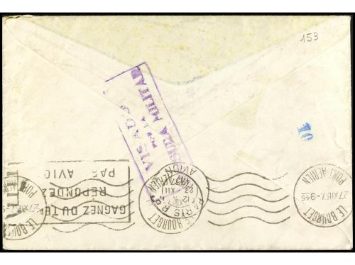 ✉ ESPAÑA GUERRA CIVIL. 1937. BRIGADAS INTERNACIONALES. Circu