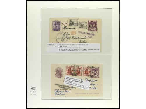 ✉ ESPAÑA ENTEROS POSTALES. Conjunto de 28 Enteros Postales d