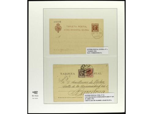 ✉ ESPAÑA ENTEROS POSTALES. Conjunto de 28 Enteros Postales d