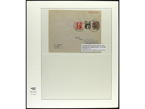 ✉ ESPAÑA ENTEROS POSTALES. Conjunto de 28 Enteros Postales d