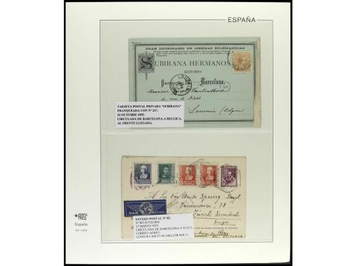 ✉ ESPAÑA ENTEROS POSTALES. Conjunto de 28 Enteros Postales d