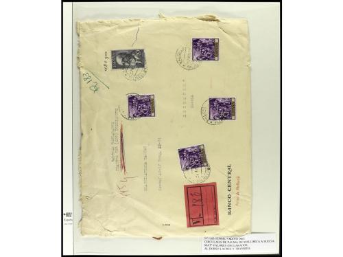 ✉ ESPAÑA. Ed. 1164, 1165. 1955-65. FORTUNY y TORRES QUEVEDO.