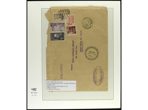✉ ESPAÑA. Ed. 1124/25. 1953-56. LEGAZPI y SOROLLA. Conjunto 