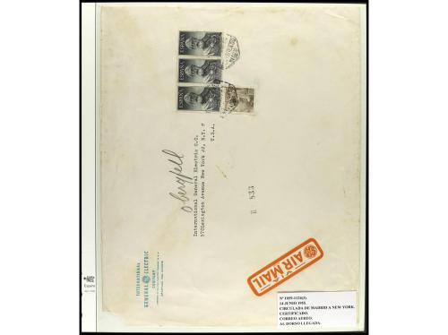 ✉ ESPAÑA. Ed. 1124/25. 1953-56. LEGAZPI y SOROLLA. Conjunto 