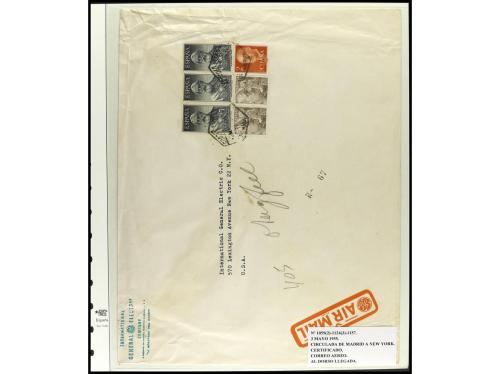 ✉ ESPAÑA. Ed. 1124/25. 1953-56. LEGAZPI y SOROLLA. Conjunto 