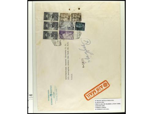 ✉ ESPAÑA. Ed. 1124/25. 1953-56. LEGAZPI y SOROLLA. Conjunto 