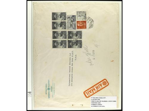 ✉ ESPAÑA. Ed. 1124/25. 1953-56. LEGAZPI y SOROLLA. Conjunto 