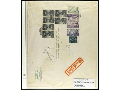 ✉ ESPAÑA. Ed. 1124/25. 1953-56. LEGAZPI y SOROLLA. Conjunto 