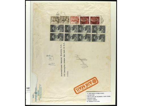 ✉ ESPAÑA. Ed. 1124/25. 1953-56. LEGAZPI y SOROLLA. Conjunto 