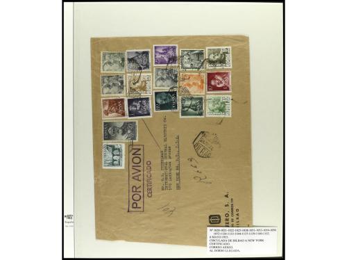 ✉ ESPAÑA. Ed. 1124/25. 1953-56. LEGAZPI y SOROLLA. Conjunto 