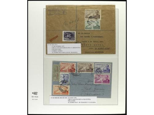 ✉ ESPAÑA. 1936-1949. ESTADO ESPAÑOL. Conjunto de 30 cartas c