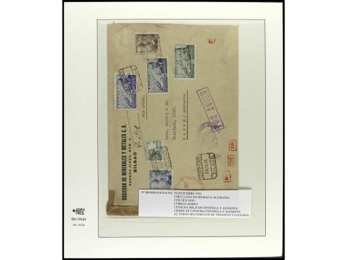 ✉ ESPAÑA. 1936-1949. ESTADO ESPAÑOL. Conjunto de 30 cartas c