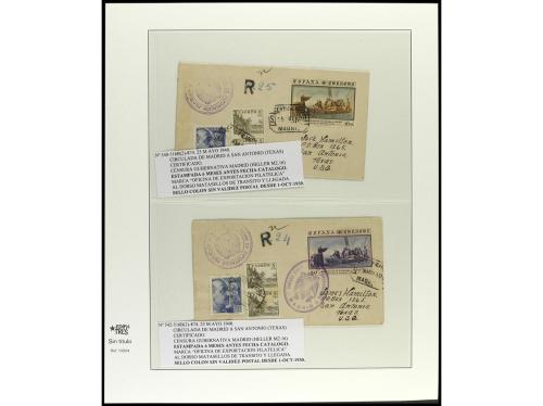 ✉ ESPAÑA. DESCUBRIMIENTO DE AMÉRICA. Conjunto de 21 cartas c