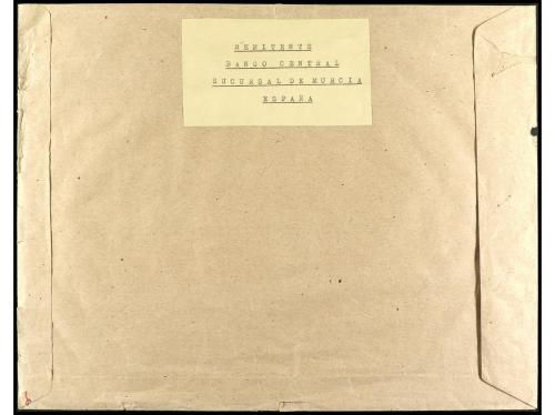 ✉ ESPAÑA. Ed. 934 (33), 929. 1940. ESPINARDO a BUENOS AIRES.