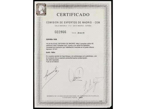 ** ESPAÑA. Ed. 760hi. HB. Aéreo + 5 pts. HABILITACIÓN INVERT