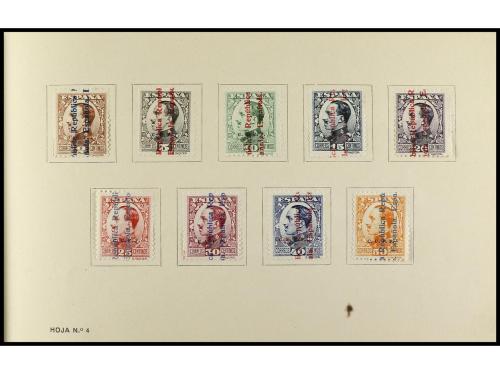 ✉ ESPAÑA. 1931. ALBUM OFICIAL DEL III CONGRESO C.U.P.P. real