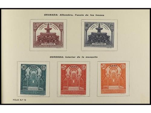 ✉ ESPAÑA. 1931. ALBUM OFICIAL DEL III CONGRESO C.U.P.P. real