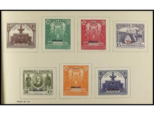 ✉ ESPAÑA. 1931. ALBUM OFICIAL DEL III CONGRESO C.U.P.P. real