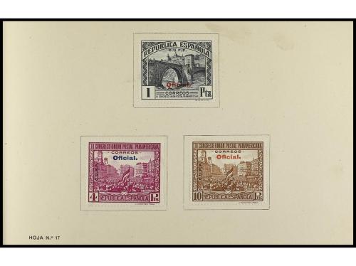 ✉ ESPAÑA. 1931. ALBUM OFICIAL DEL III CONGRESO C.U.P.P. real