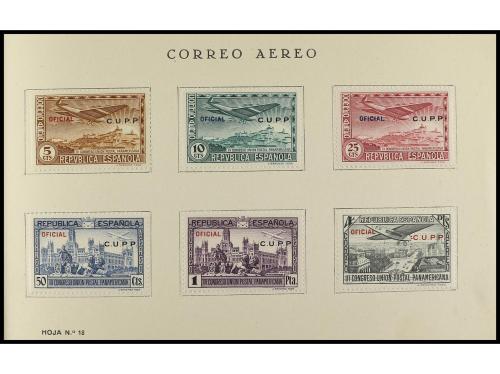 ✉ ESPAÑA. 1931. ALBUM OFICIAL DEL III CONGRESO C.U.P.P. real
