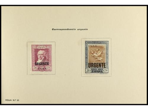 ✉ ESPAÑA. 1931. ALBUM OFICIAL DEL III CONGRESO C.U.P.P. real